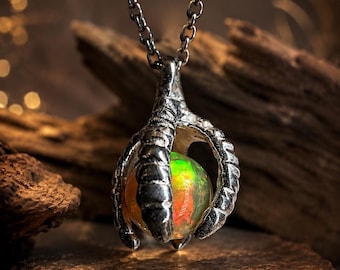 Fuoco negli artigli - Opale etiope da 1,75 ct