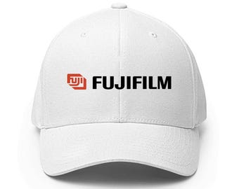 Gorra de béisbol unisex con logotipo impreso y bordado de Fujifilm, ajustable