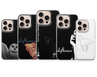 Deftones Phone Case Album Cover for iPhone 17 Air 16e 15 Pro Max, Samsung S26 Ultra S25+ S24 FE, Google Pixel 10 XL 9A