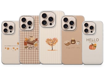 Fall Phone Case Autumn Cover for iPhone 18 Pro Max, 17, 16, 15, Samsung S26 Ultra, S25 FE, A57, A56, Pixel 11, 10