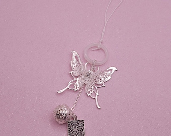 Elegant Phone Charm Inspired by Hua Cheng from Heaven Official's Blessing