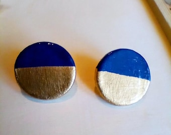 Pendientes de pastillas esmaltadas