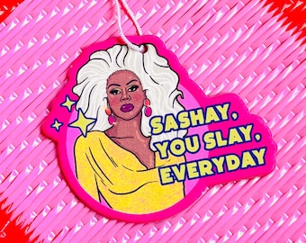 Drag Queen Car Air Freshener, Funny Gifts, Funny Car Air Freshener, Fun Car Accessories, Ru Paul, drag, lgbtq, New Driver Gift