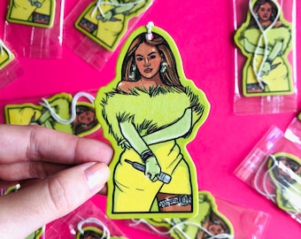 Car Air Freshener, Funny Gifts, Funny Car Air Freshener, Fun Car Accessories, Funny meme gifts, Pop Culture Girls, New Driver Gift