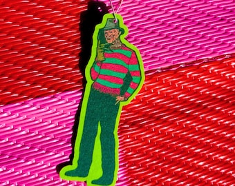 halloween Car Air Freshener, Funny Gifts, Funny Car Air Freshener, Fun Car Accessories, horror movie, Pop Culture, New Driver Gift