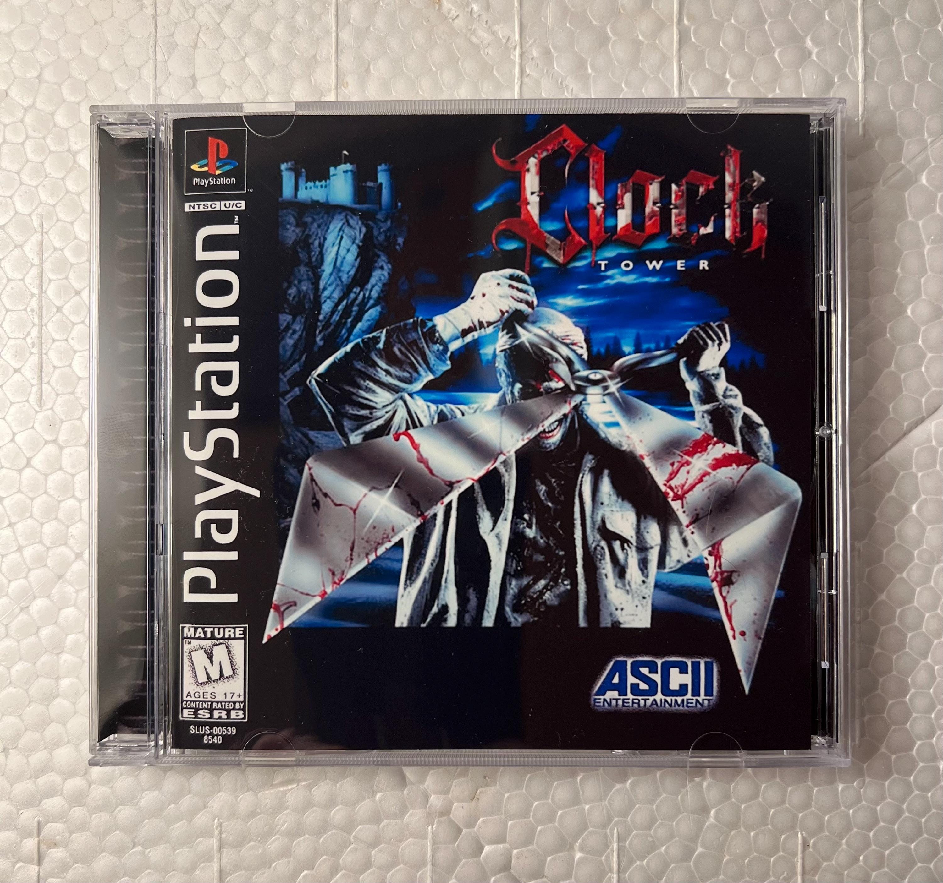 Clock Tower PS1 PlayStation 1 - Complete CIB - DE