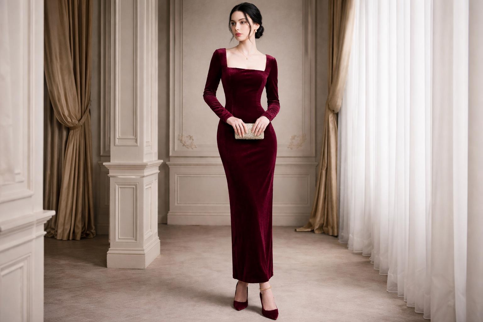 princess polly celena maxi dress burgundy burnout Celena Maxi Dress Black