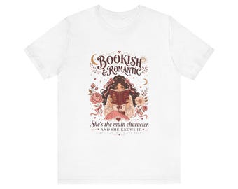 Bookish Coquette Shirt, Pink Bow Reader Tee, Literary Girl Gift