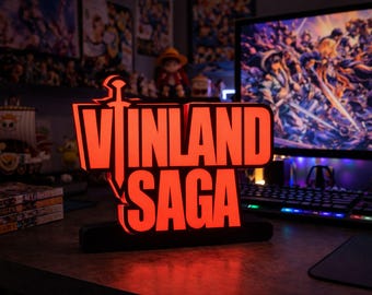 Vinland Saga LED Light Box - Anime 3D Nachtlampe