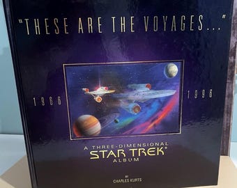 Pocket Books Star Trek These Are The Voyages Hardcover 1996 Science Fiction