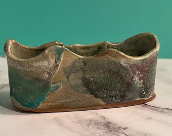 handmade, studio art pottery Decorative Vessel