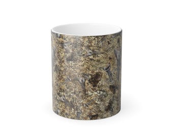 Hidden Shark Teeth Camouflage Mug | Color Changing Ceramic