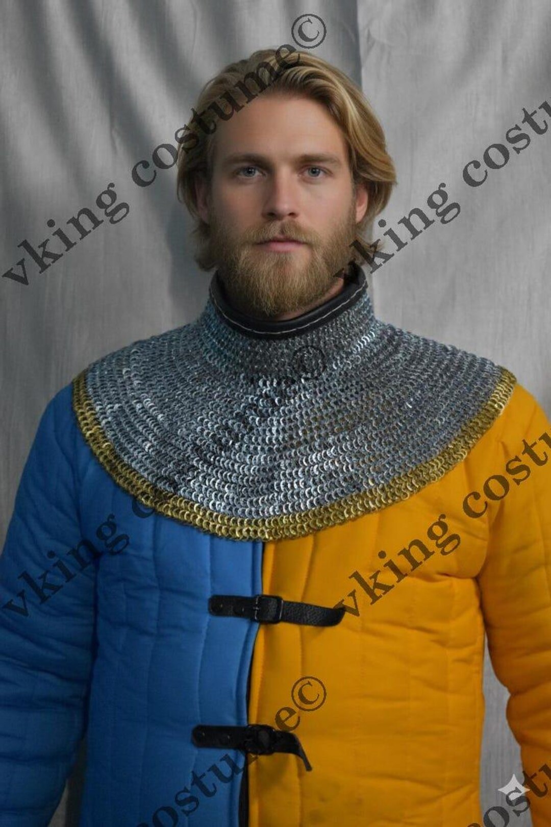 Medieval Steel Chainmail Coif: Authentic LARP Armor - Etsy