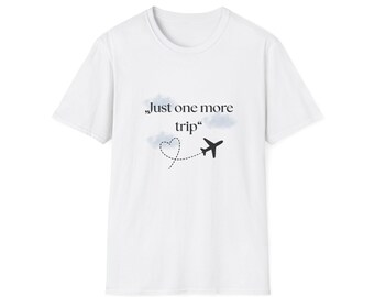Rolig flygplanscitat-t-shirt | Minimalistisk textdesign