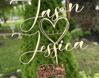 Cake Topper | Wedding