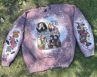 Practical Magic Bleached Crewneck | Owens Sisters | Witch