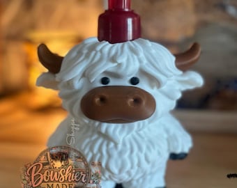 Highland Cow Foam Soap Holder | Bath and Body Works Soap Sleeve
