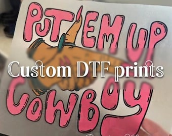 DTFプリント｜ダイレクト・トゥ・トランスファー｜カスタム