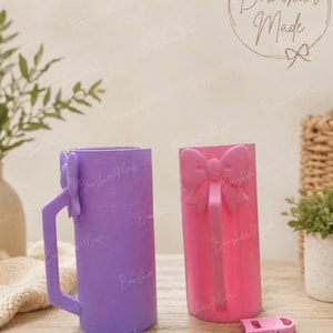 Slim Can Holder with Bow | Energy Drink | Tab Opener and Sealer image 3
