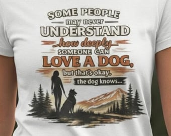 Dog Lover T-Shirt, Vintage Mountain Dog Graphic Tee