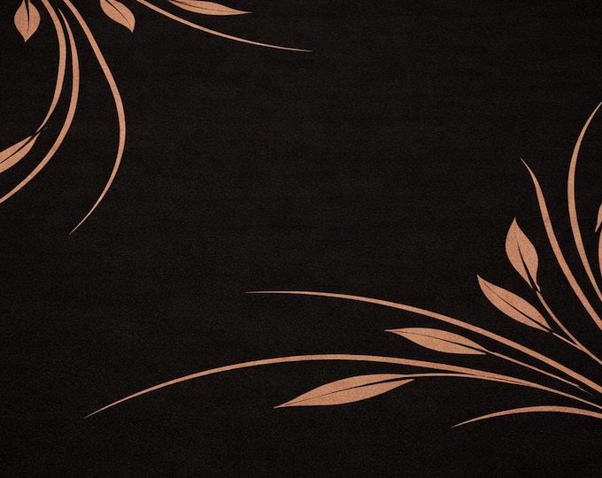 Hand Tufted Abstract Black Brown Rug, Modern Luxury Living Room Carpet