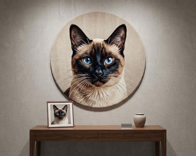 Custom Rug from Your Photo - Personalized Pet Portrait Rug-Custom Tufted Carpet - Match Your Home Tiles  Marble Design for Dog & Cat Lovers