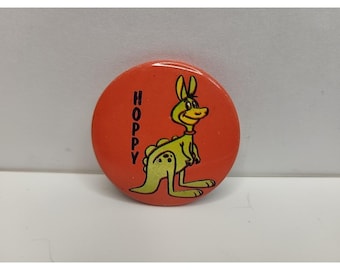 Vintage The Flintstones HOPPY Pinback Button Pin 1973 Hanna Barbera 1.5"