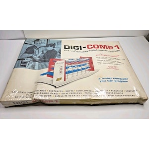 Kit de modelo de computadora binaria de plástico ESR Digi-Comp 1, nuevo y sellado en caja, STEM