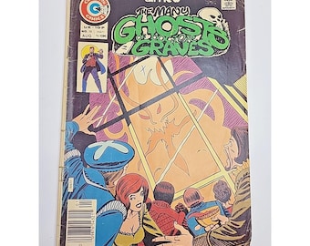 The Many Ghosts of Doctor Graves #58 Steve Ditko cover & art Charlton 1976 G/VG