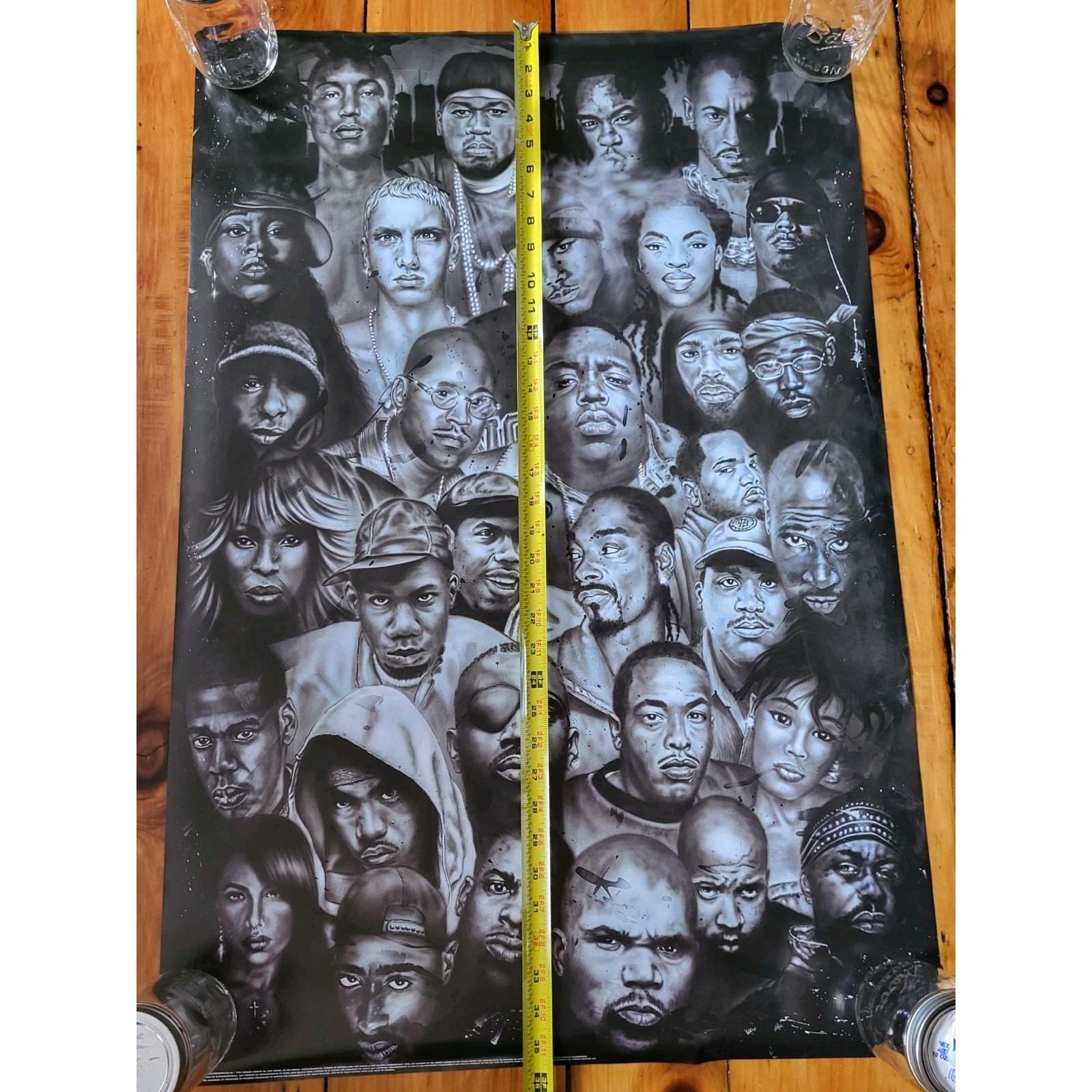 Rap Legends Poster, Icons of Hip Hop 2004, Snoop, Tupac, Biggie