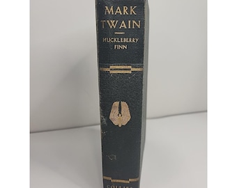 Huckleberry Finn di Mark Twain, 1918, edizione autorizzata da P. F. Collier, copertina rigida.