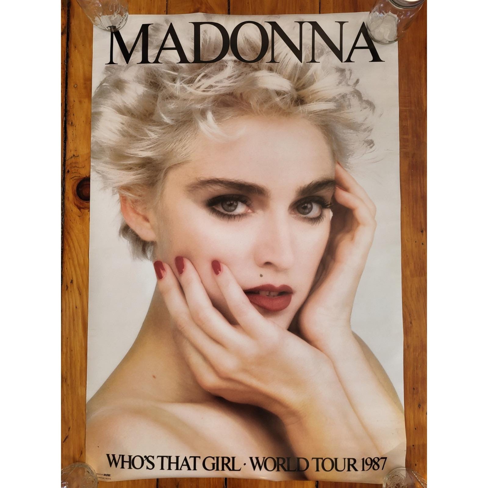 Madonna Tour Poster - Etsy