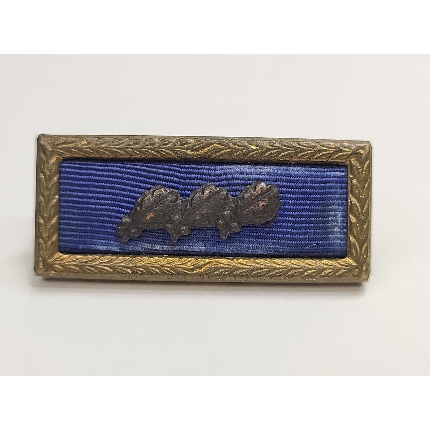 Vintage US Army Presidential Unit Citation PUC Ribbon Frame 3 Oak Leaf ...