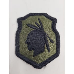Vintage US Army Patch der 98. Infanteriedivision, dezent gestickt, zum Aufbügeln