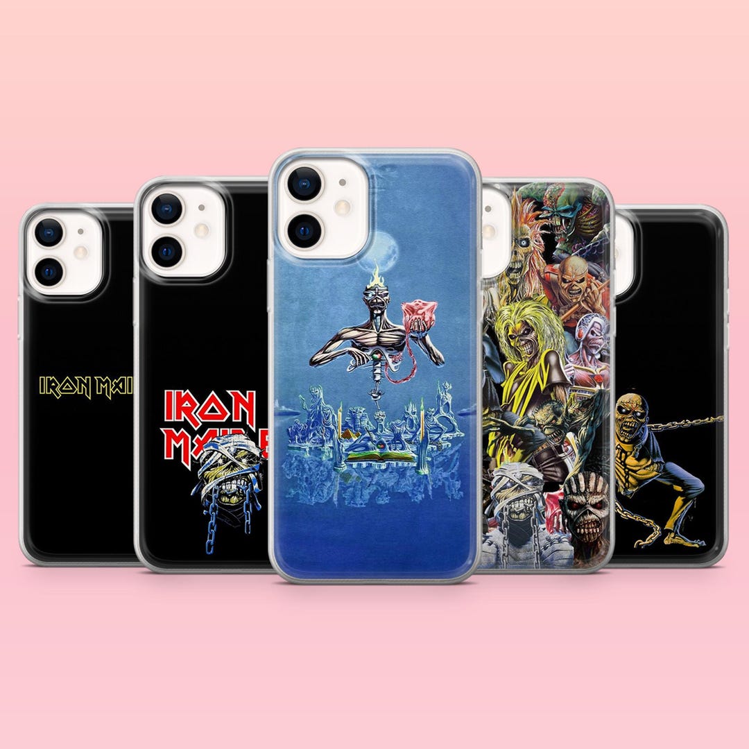 Iron Maiden Phone Case Heavy Metal Band Cover for iPhone 17pro, 16, 15 ...