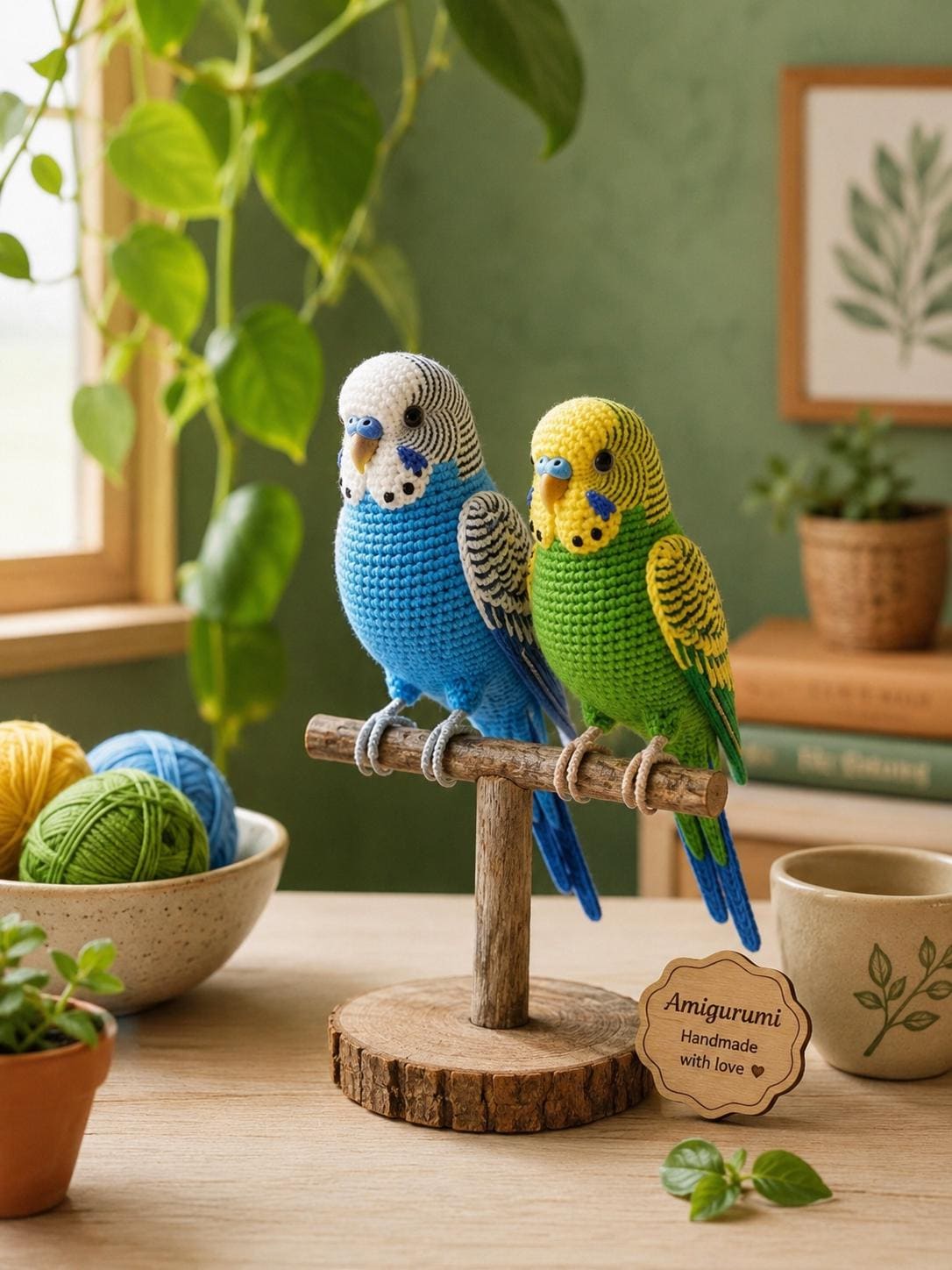 セキセイインコのぬいぐるみ - Etsy 日本