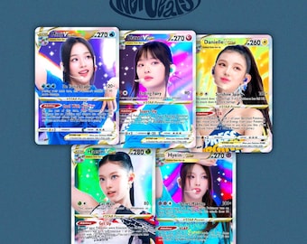 NewJeans Custom Kpop Pokemon Cards