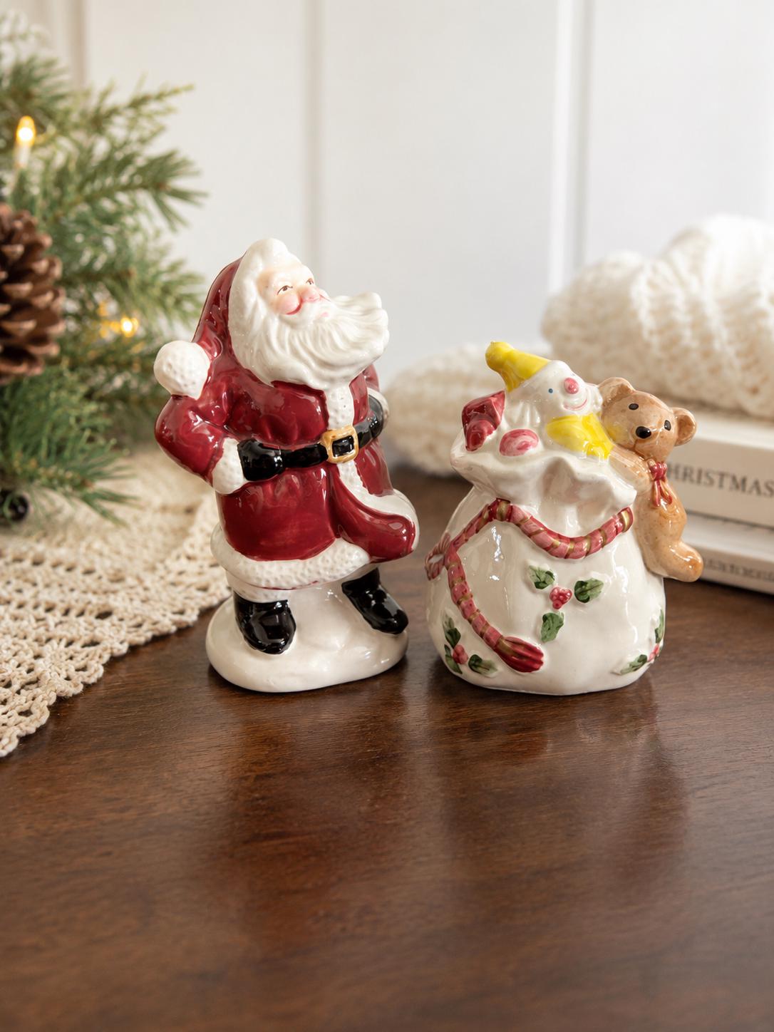Fitz and Floyd Santa With Sack - Etsy