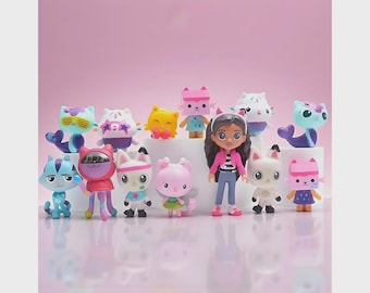 Gabby's Dollhouse Figur & Set - 13-teiliges Sammler Cartoon Spielzeug