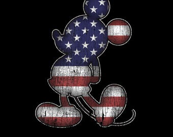 4th of July Mickey Mouse – Patriotic Celebration PNG (Instant Download)