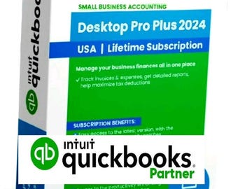Licence à vie Quickbooks Desktop Pro Plus 2024 sans frais