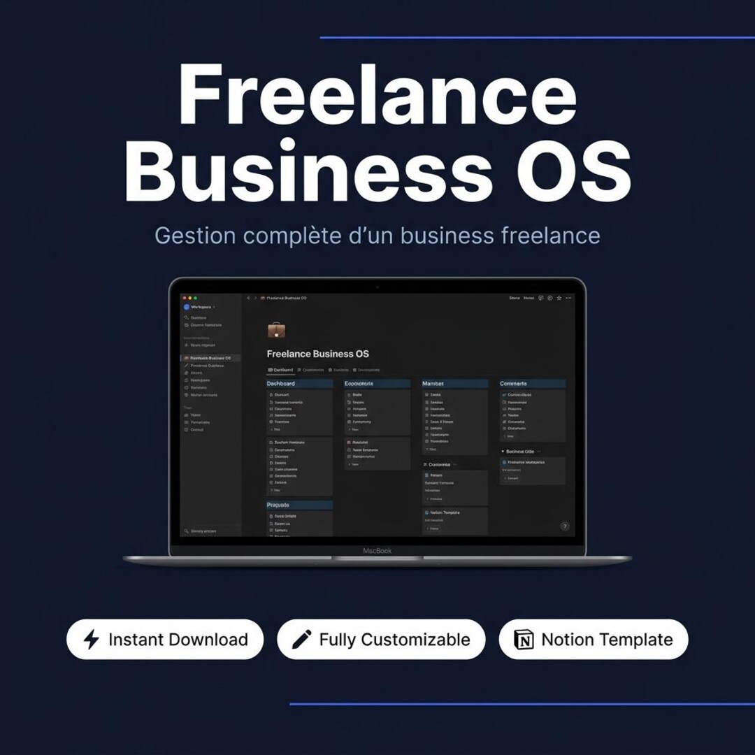 Freelance Notion Template, CRM Client, Project Manager, Income Tracker ...