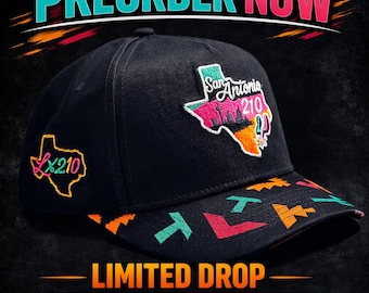 San Antonio Fiesta Snapback Hat | Embroidered Texas Streetwear Cap (Preorder)