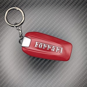 Ferrari Enthusiast key shell keychain | Exotic Car Bag Charm