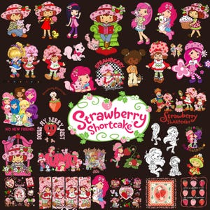 Vintage strawberry shortcake stickers - Etsy 日本