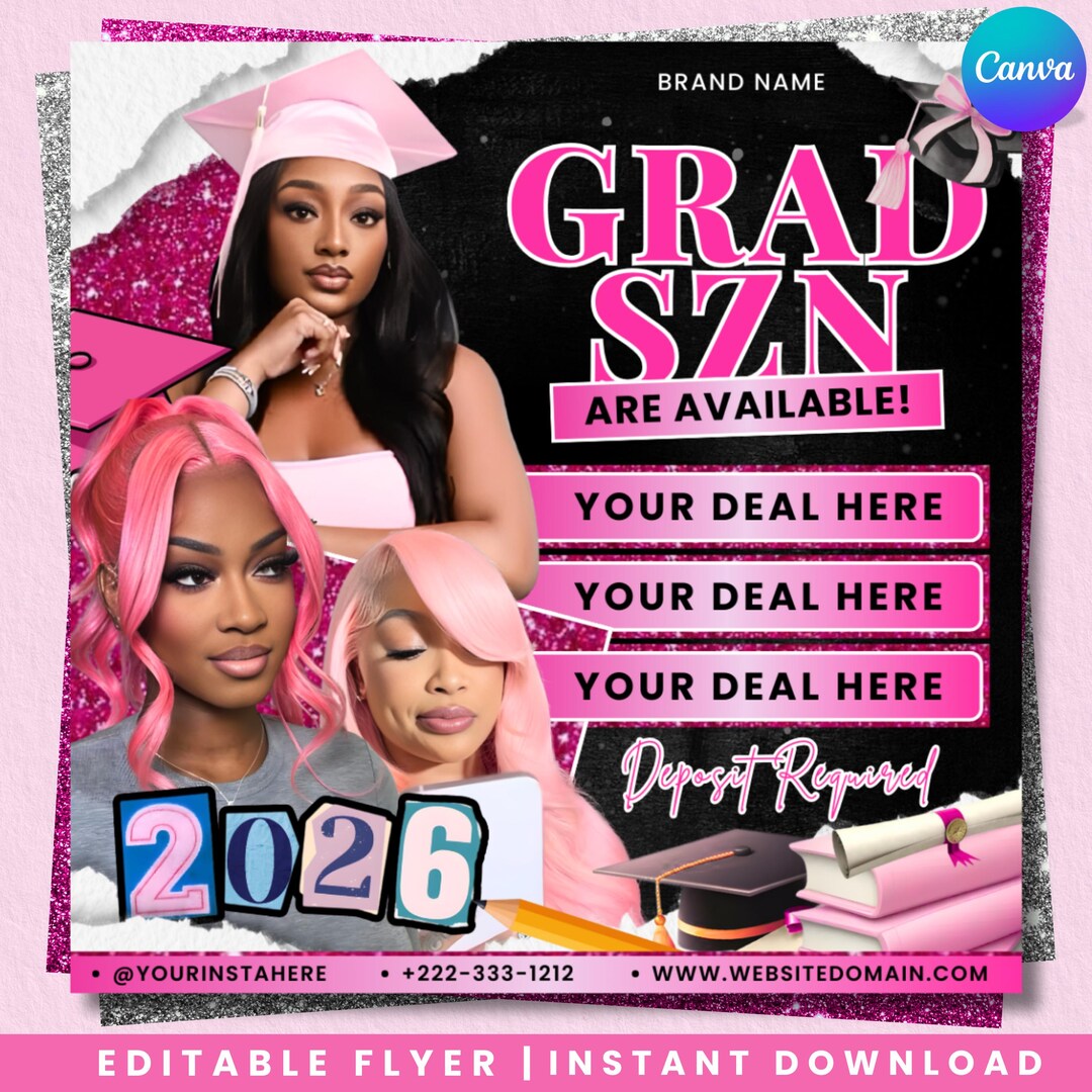 Graduation Booking Flyer, Graduation Special Flyer, Graduation Deals ...