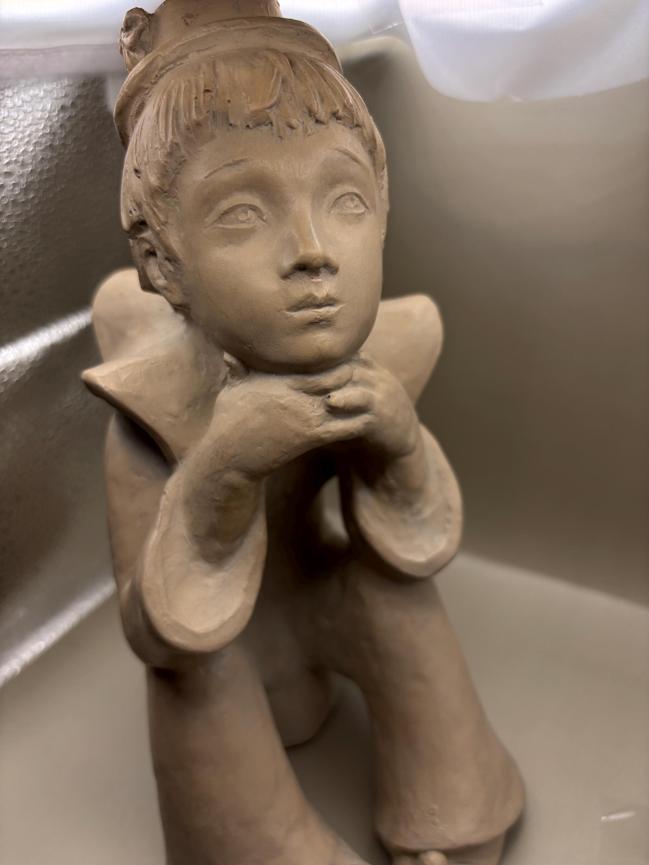 【希少】1970-80sヴィンテージ Austin Sculpture Vintage Austin Productions Figurine 1980 Child Sculpture Resin Art