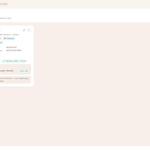 May include: A digital interface for a family planner application displaying a pet profile card for Buddy, a Golden Retriever. The screen shows pet details including age, microchip number, vet practice information, and a medication schedule for flea treatment.