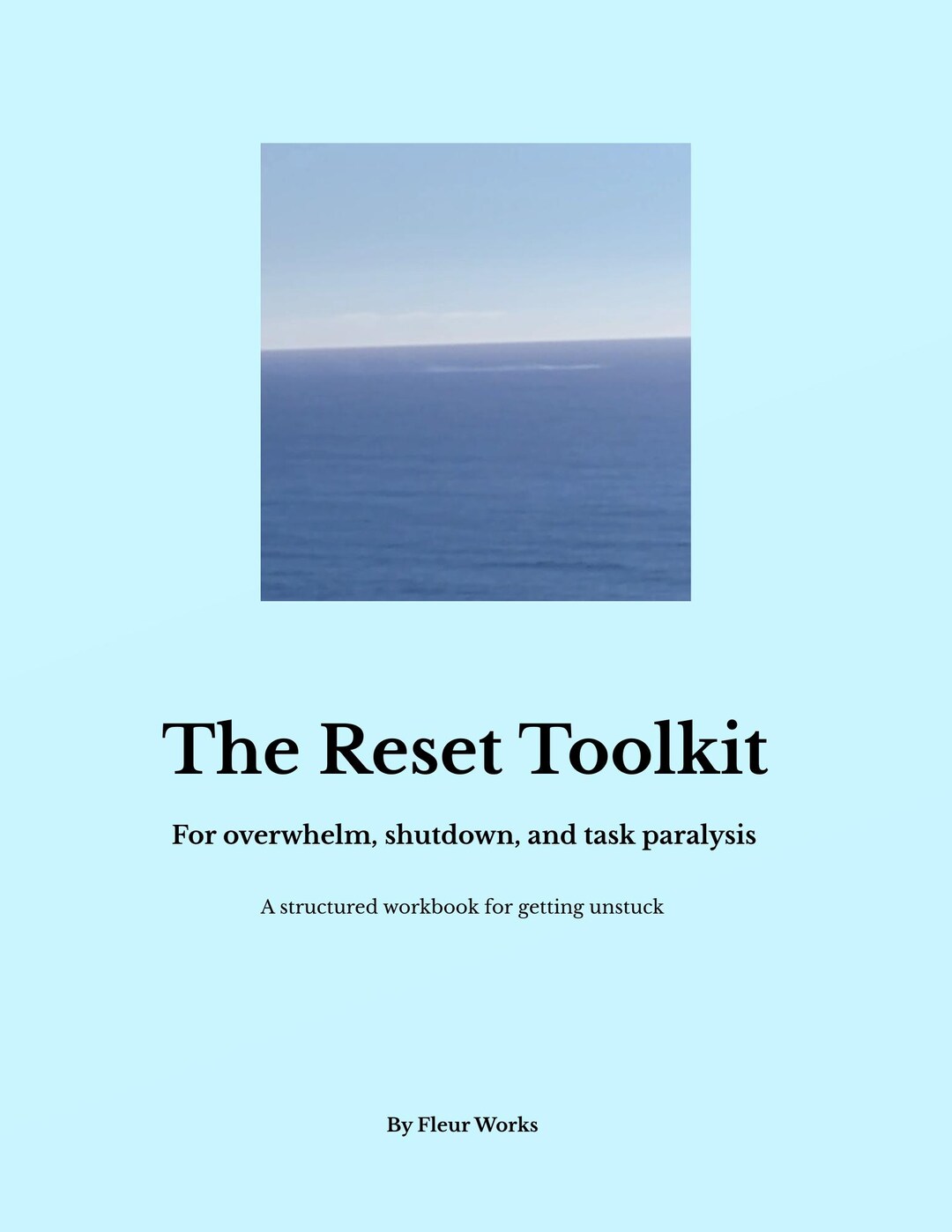ADHD Executive Dysfunction Planner Printable – Task Reset Toolkit for ...