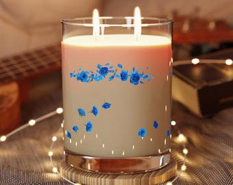 Personaliseer bloemenkaars 11oz